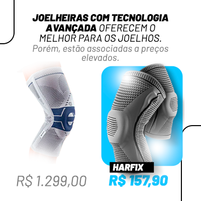 Joelheira de Compressão 3D Ortopédica - Harfix