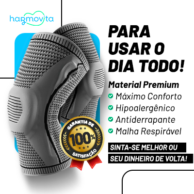 Joelheira de Compressão 3D Ortopédica - Harfix