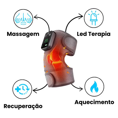 Massageador infravermelho para os joelhos - Infravita Flex