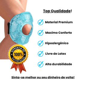 Faixa gel térmica para joelhos - Vita Termogel