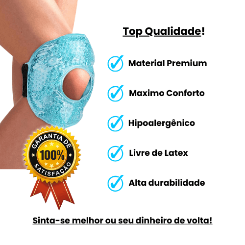 Faixa gel térmica para joelhos - Vita Termogel